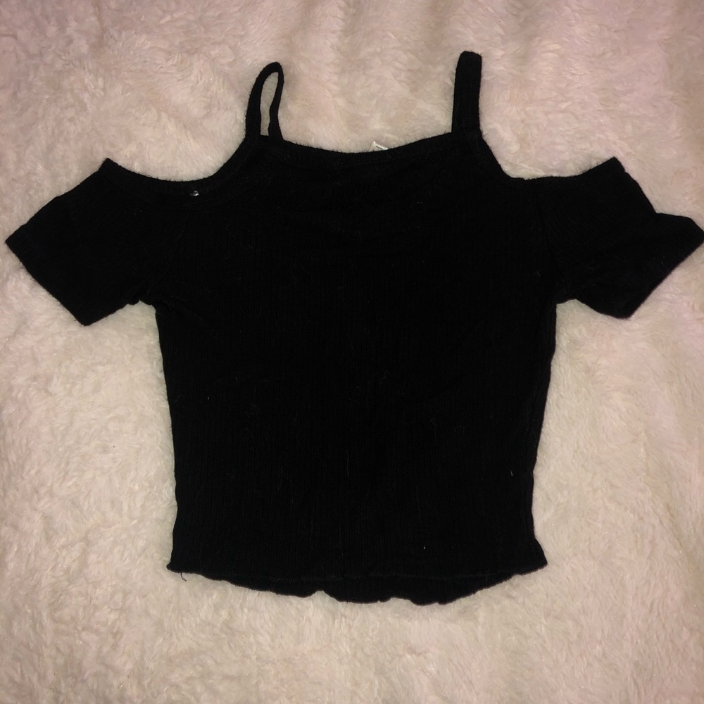 Black Crop Top